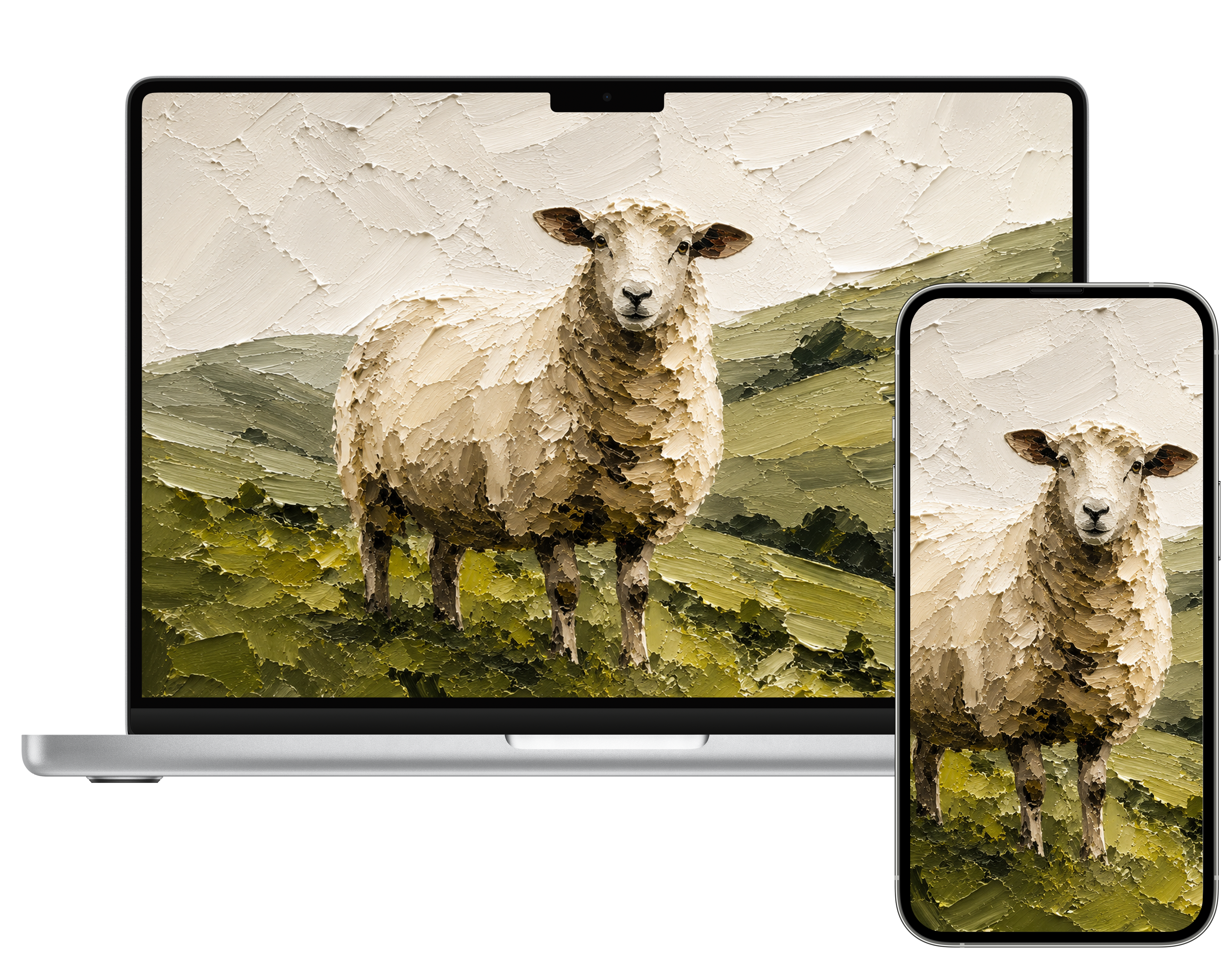 Pastoral Collection – 6 Oil Painting Wallpapers (MacBook & iPhone)